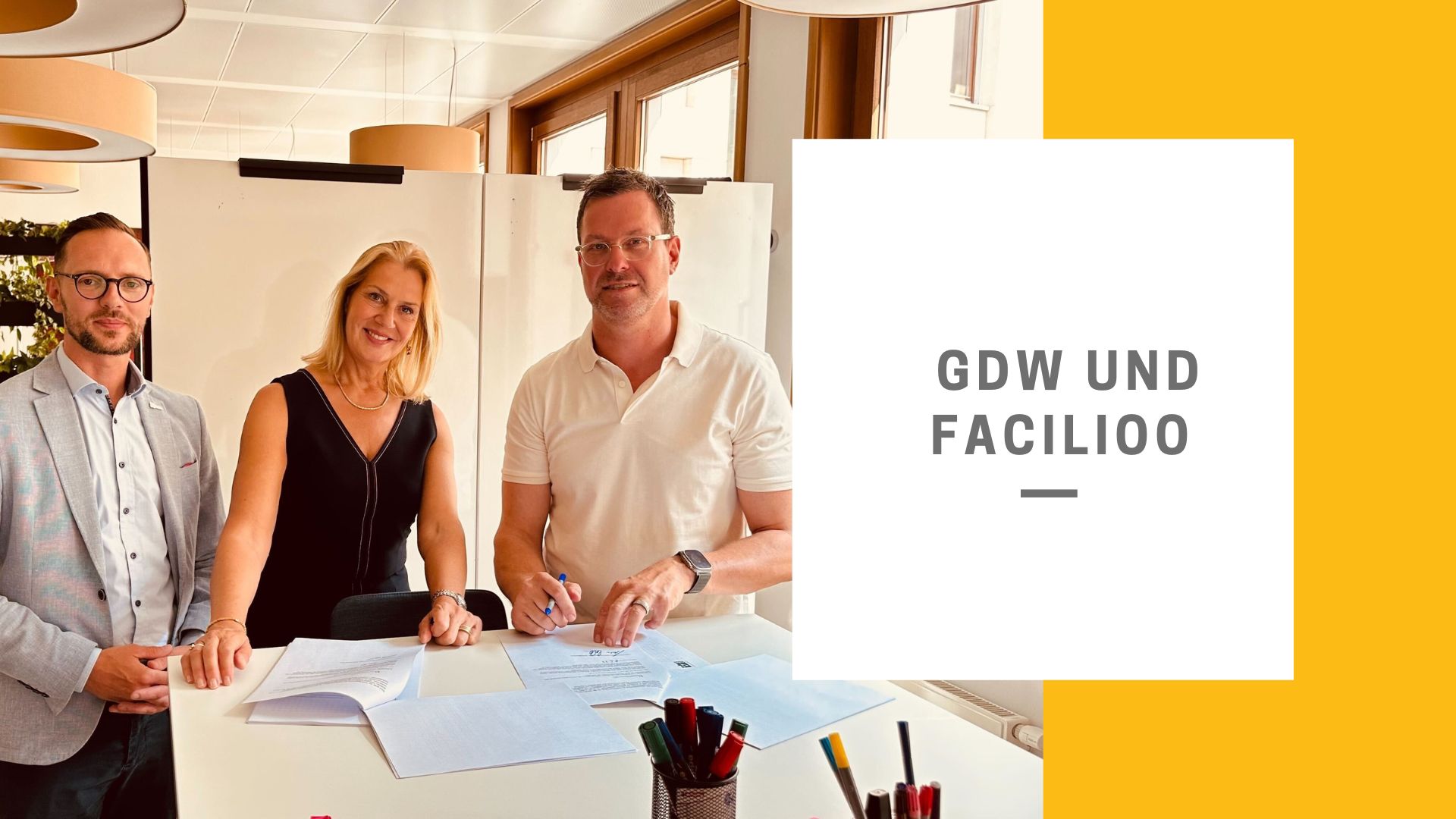 3 Partner gehen Kooperation ein