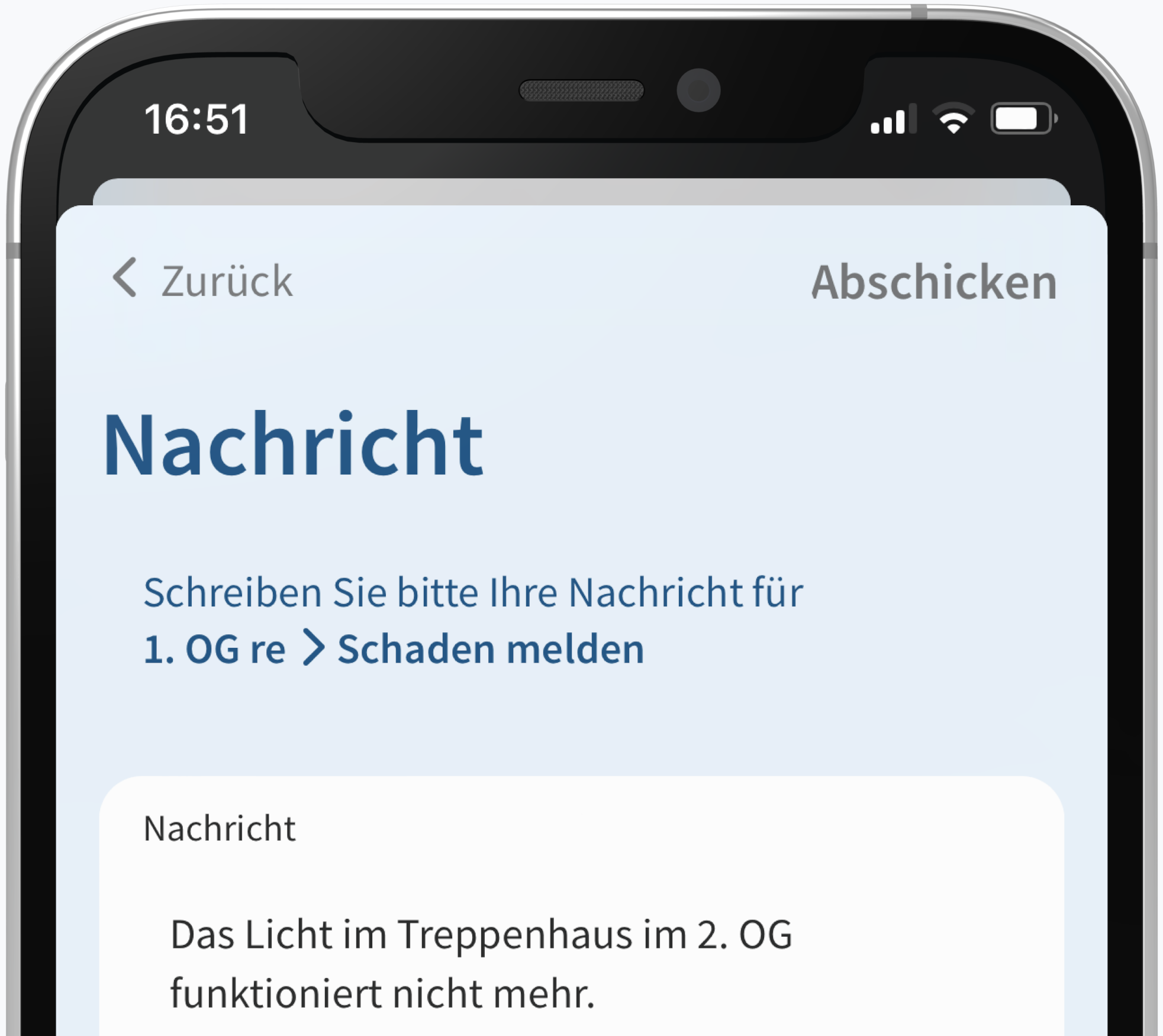 Nachricht Nachricht